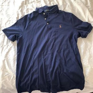 Small navy blue Ralph Lauren polo